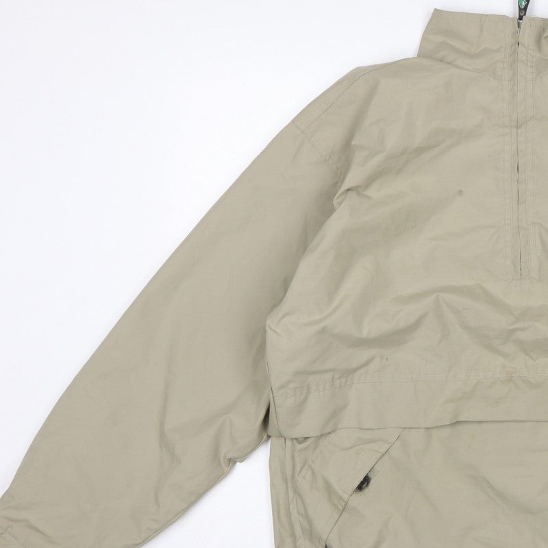Le Shark Men's Beige M Polyester Anorak 1/4 Zip Jacket