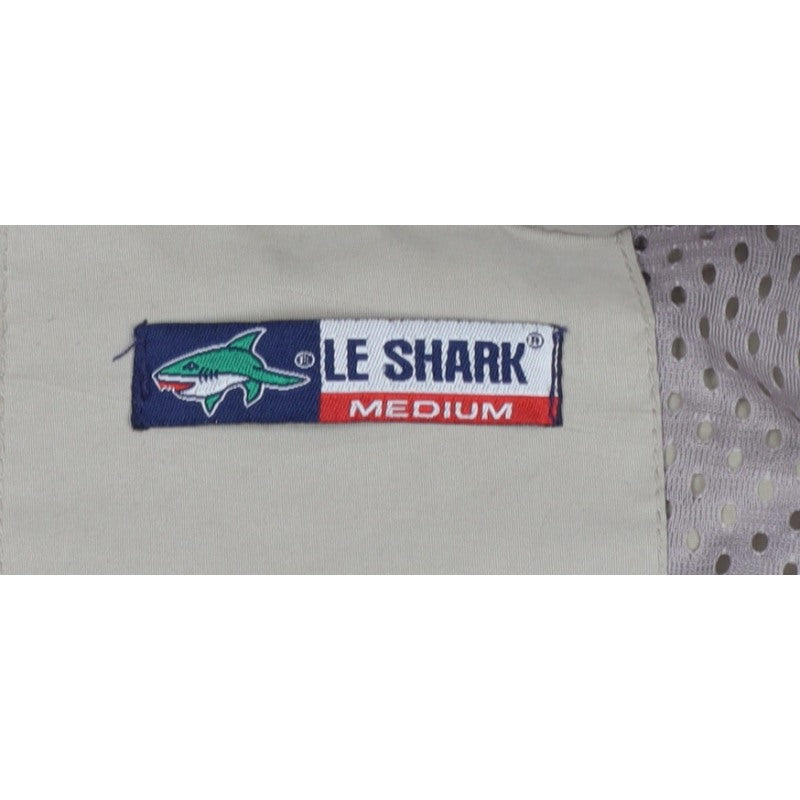 Le Shark Men's Beige M Polyester Anorak 1/4 Zip Jacket