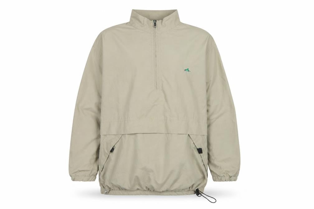 Le Shark Men's Beige M Polyester Anorak 1/4 Zip Jacket