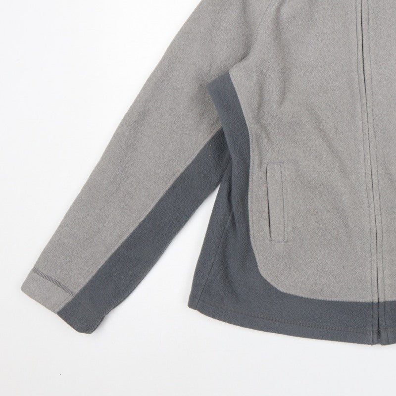 Marks & Spencer Women Grey Fleece Full Zip Jacket UK 12
