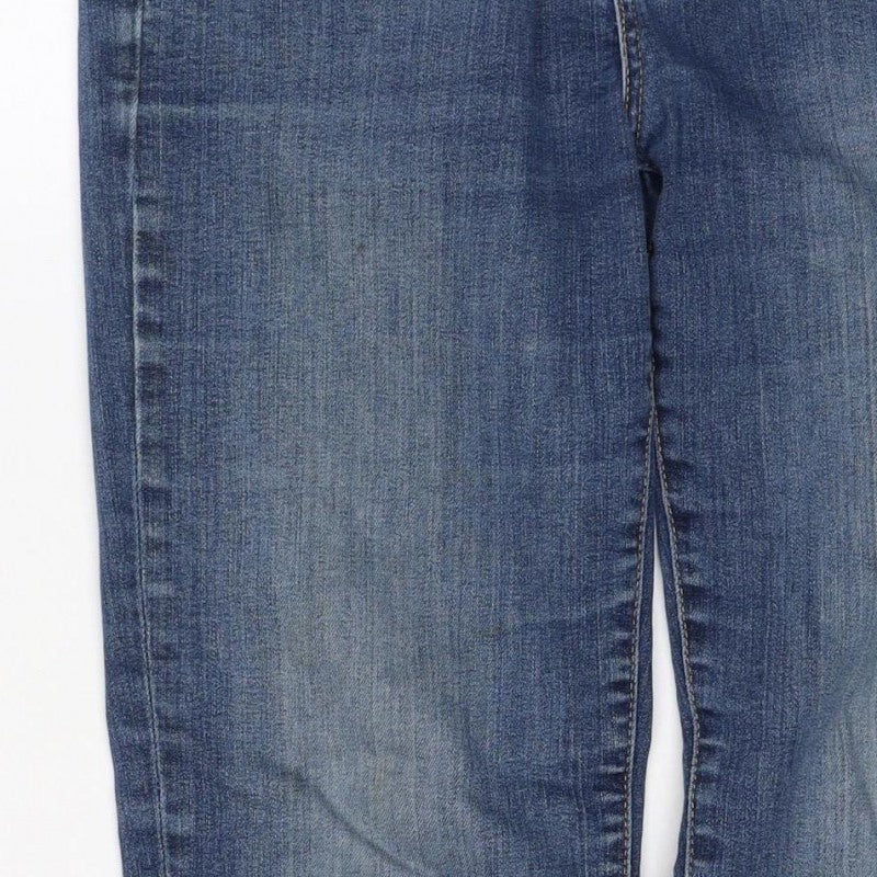 Levi's Women's Blue Size 10 724 High Rise Straight Stretch Jeans W29