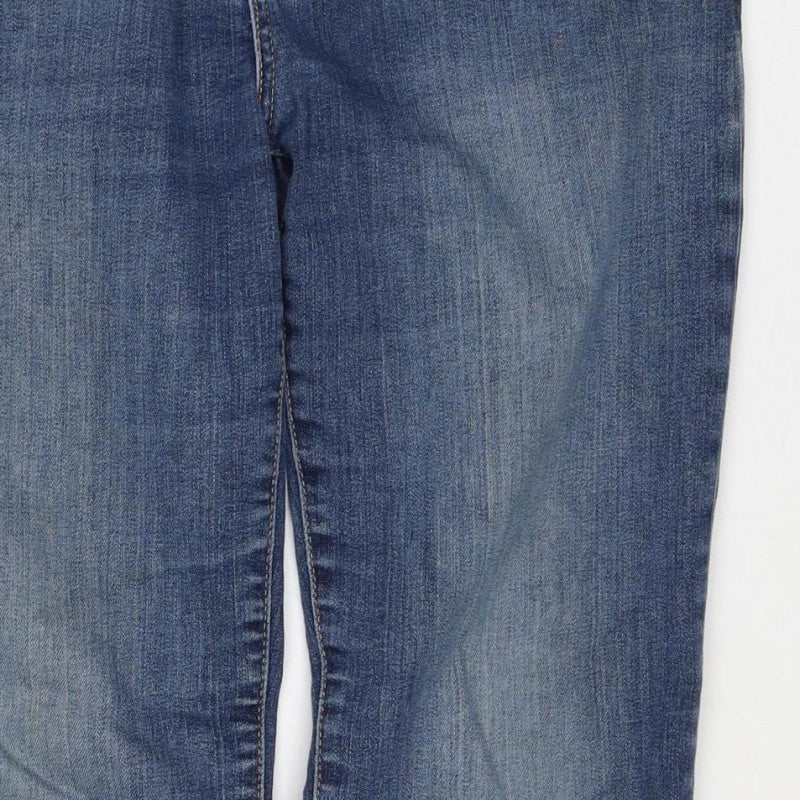 Levi's Women's Blue Size 10 724 High Rise Straight Stretch Jeans W29