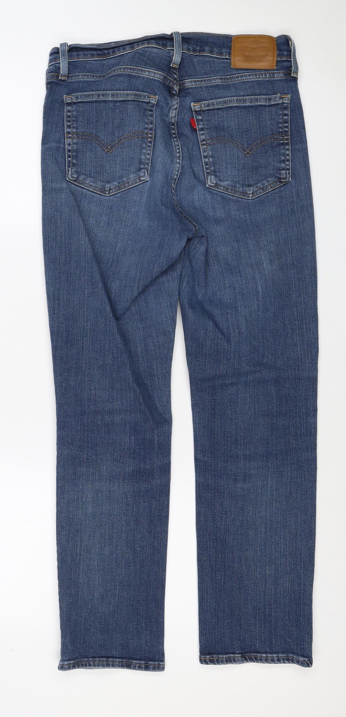 Levi's Women's Blue Size 10 724 High Rise Straight Stretch Jeans W29