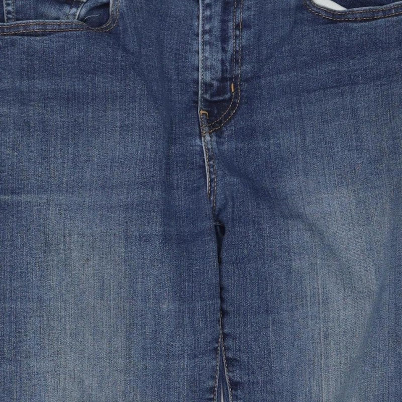Levi's Women's Blue Size 10 724 High Rise Straight Stretch Jeans W29
