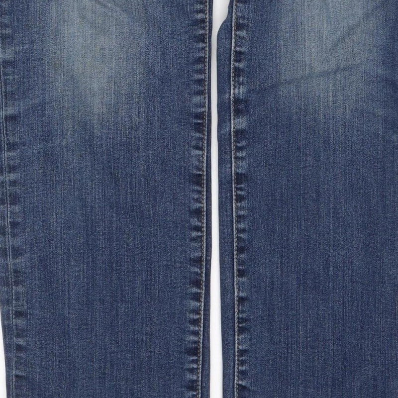Levi's Women's Blue Size 10 724 High Rise Straight Stretch Jeans W29