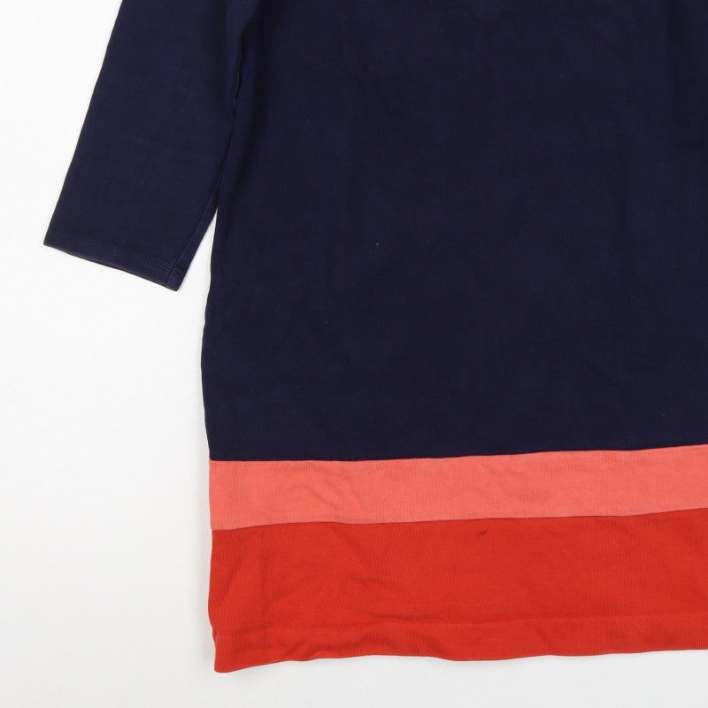 Gap Women’s Multicoloured M Colourblock Jersey Shift Dress
