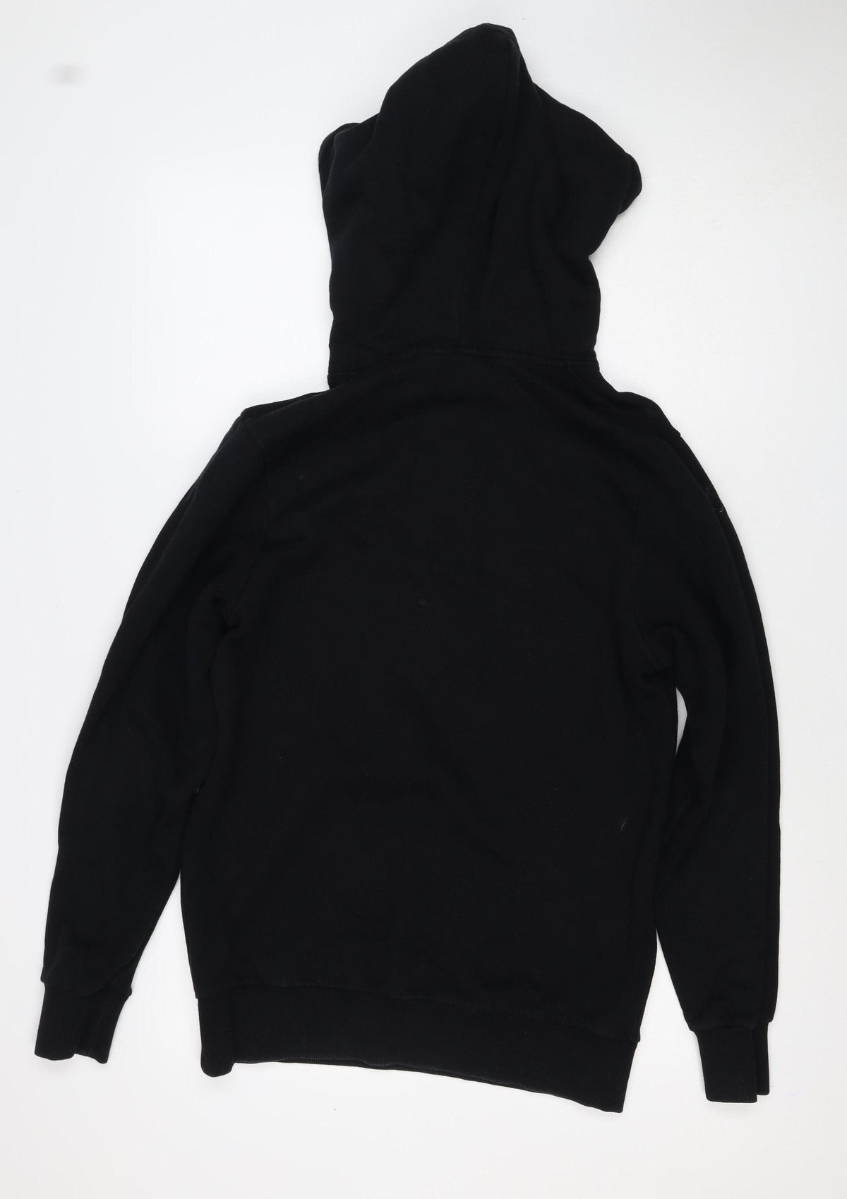 Hustla Men’s Black S Dragon Graphic Print Pullover Hoodie