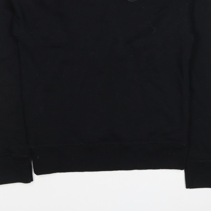 Champion Men’s Black M Crew Neck Logo Pullover Sweatshirt