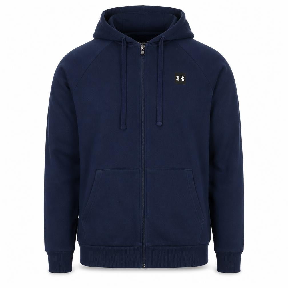 Under Armour Men’s Blue Medium Full Zip Hooded ColdGear Hoodie