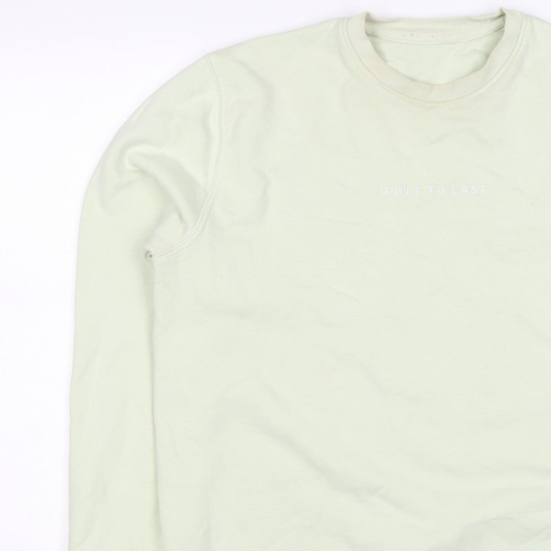 Stanley/Stella Unisex Mint Green M Pullover Crew Neck Logo Sweatshirt