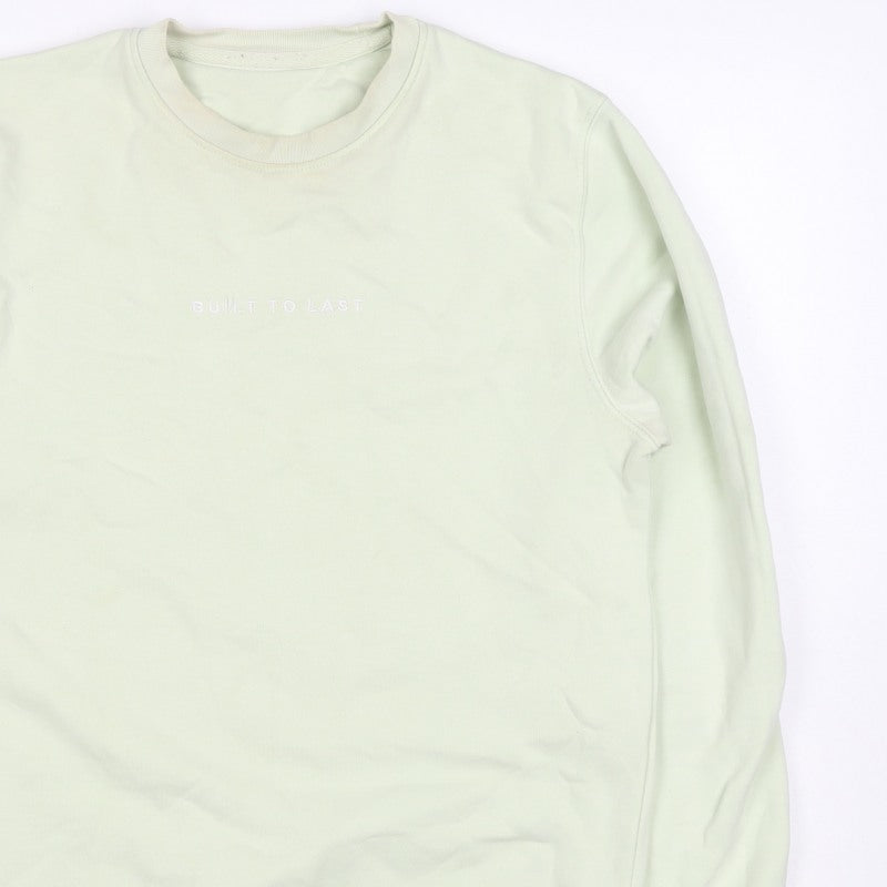 Stanley/Stella Unisex Mint Green M Pullover Crew Neck Logo Sweatshirt