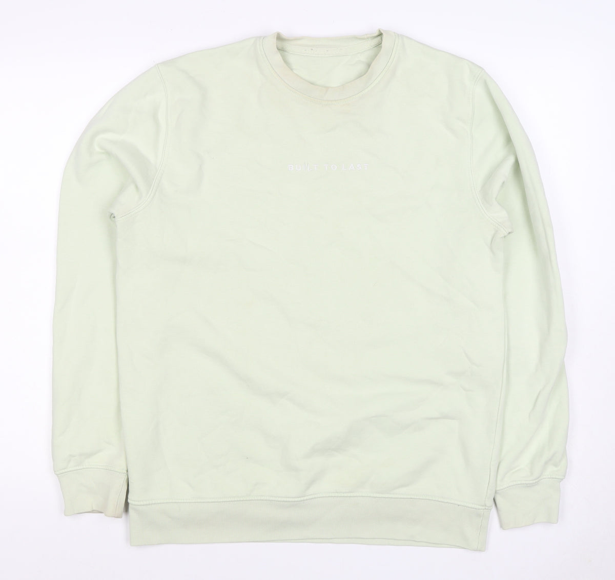 Stanley/Stella Unisex Mint Green M Pullover Crew Neck Logo Sweatshirt