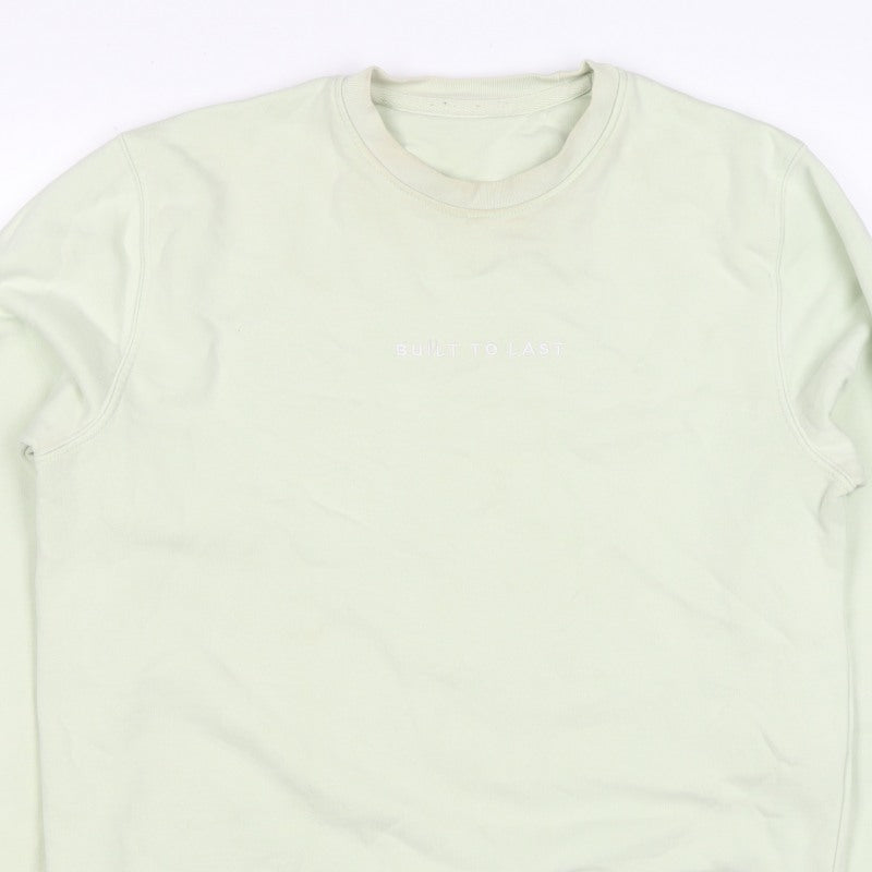 Stanley/Stella Unisex Mint Green M Pullover Crew Neck Logo Sweatshirt