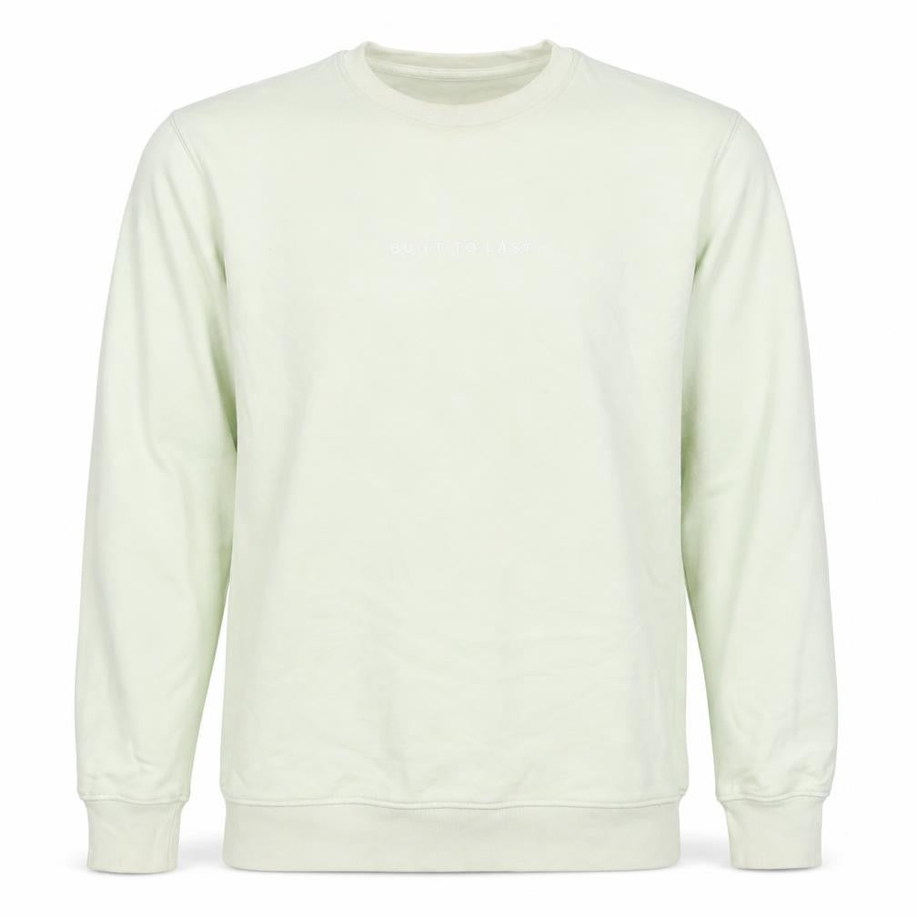 Stanley/Stella Unisex Mint Green M Pullover Crew Neck Logo Sweatshirt