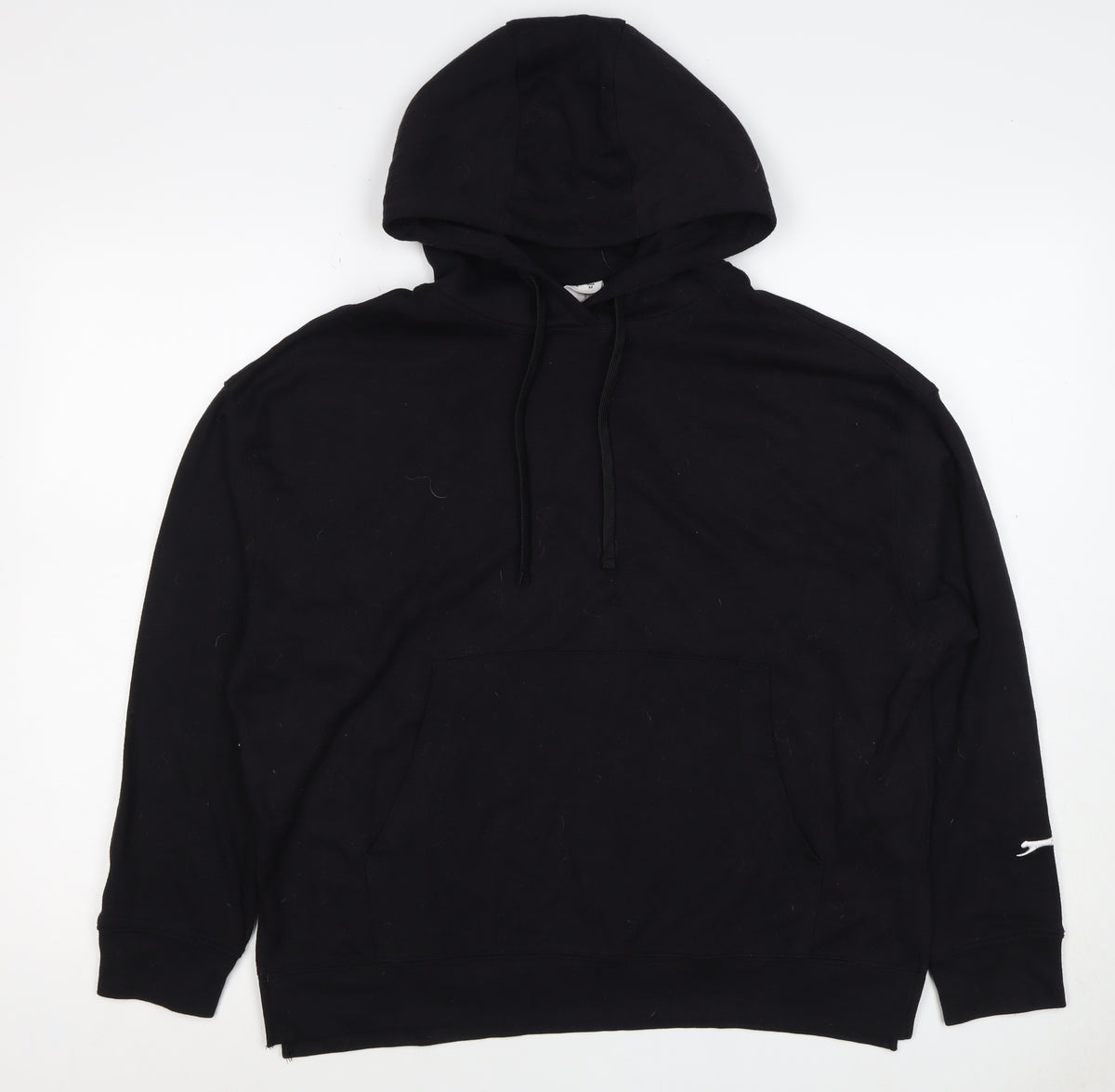 Slazenger Women’s Black M Pullover Hoodie Drawstring Pocket