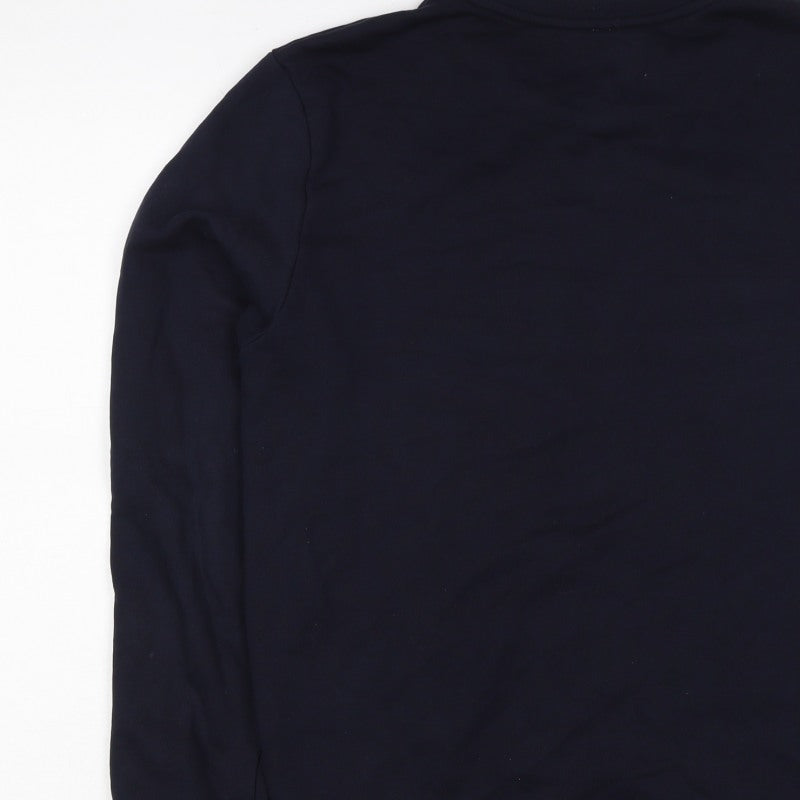 Calvin Klein Jeans Men’s Navy Blue M Logo Crew Neck Pullover Sweatshirt