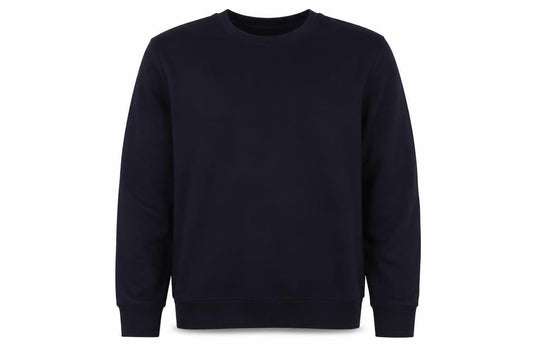 Calvin Klein Jeans Men’s Navy Blue M Logo Crew Neck Pullover Sweatshirt