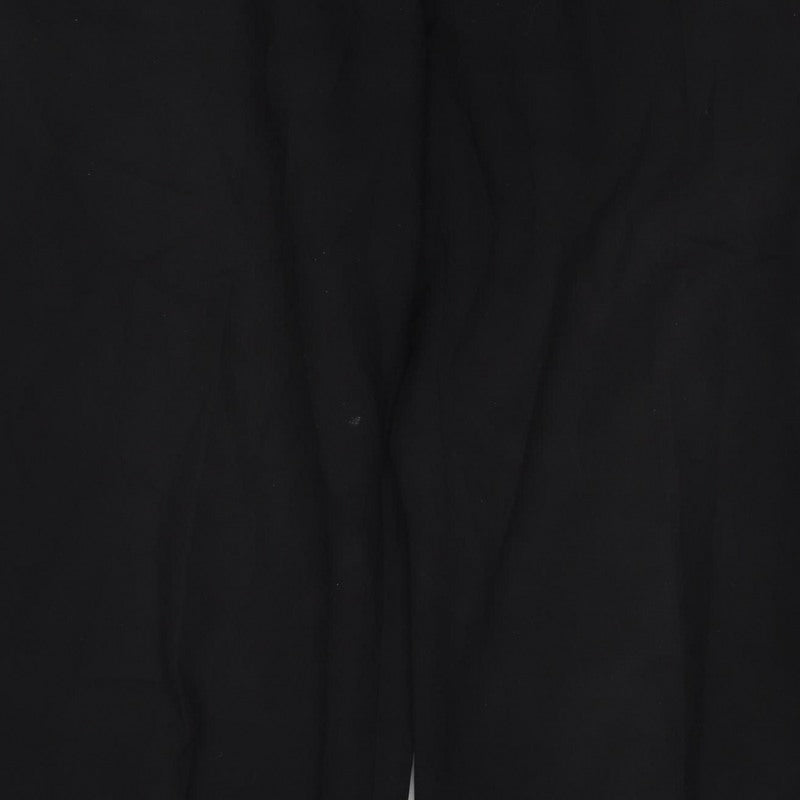 Marks & Spencer Women Black Size 6 Short Straight Leg Work Trousers