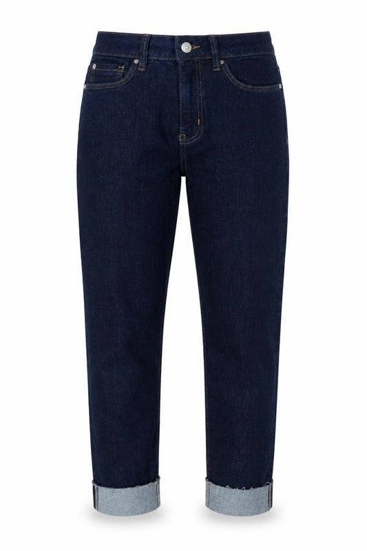 Marks and Spencer Women Blue UK 10 Short Harper Cigarette Slim Jeans