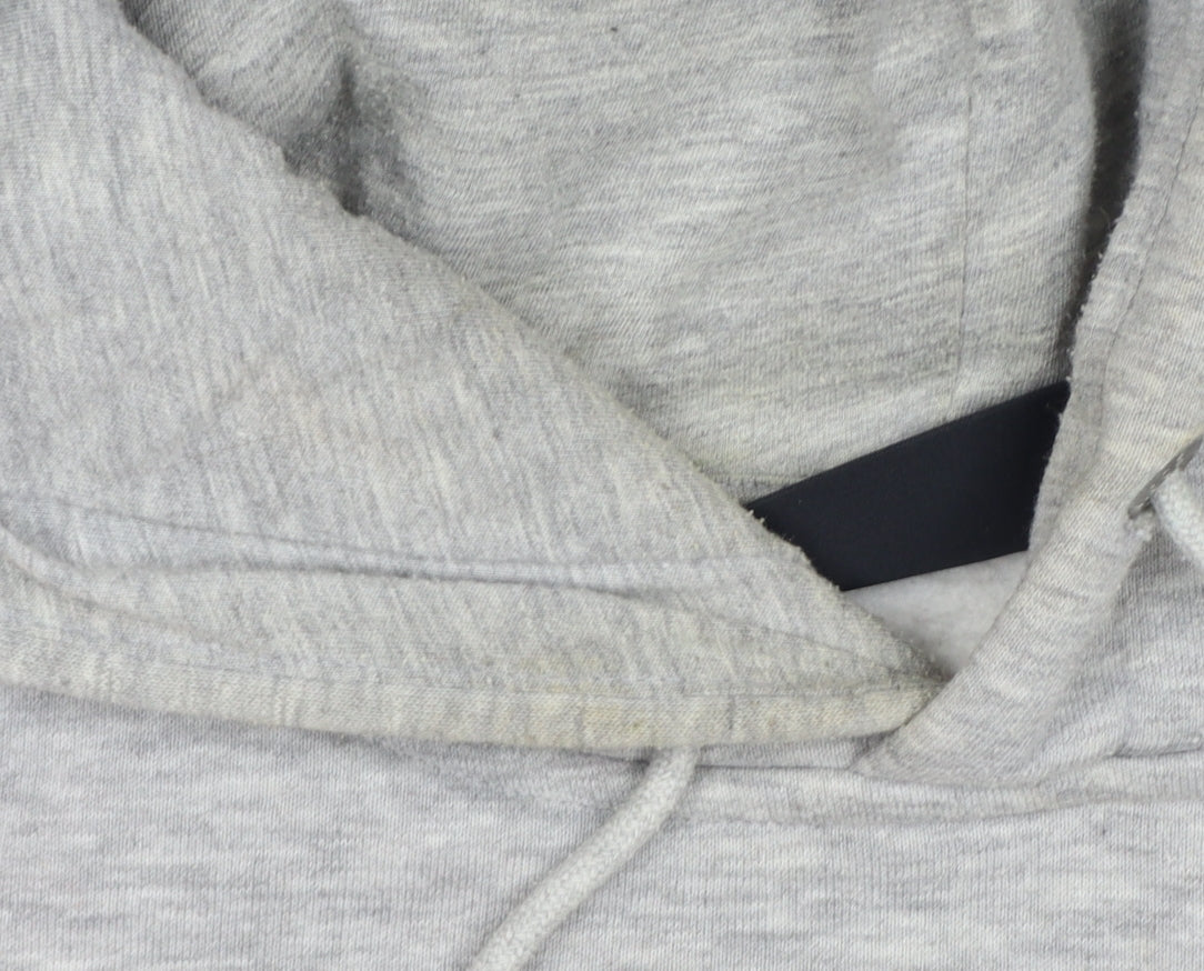 Nicce Men’s Grey S Pullover Hoodie Embroidered Logo Pocket