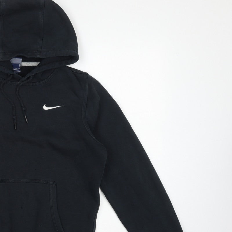 Nike Women’s Black XS Pullover Hoodie Logo Kangaroo Pocket