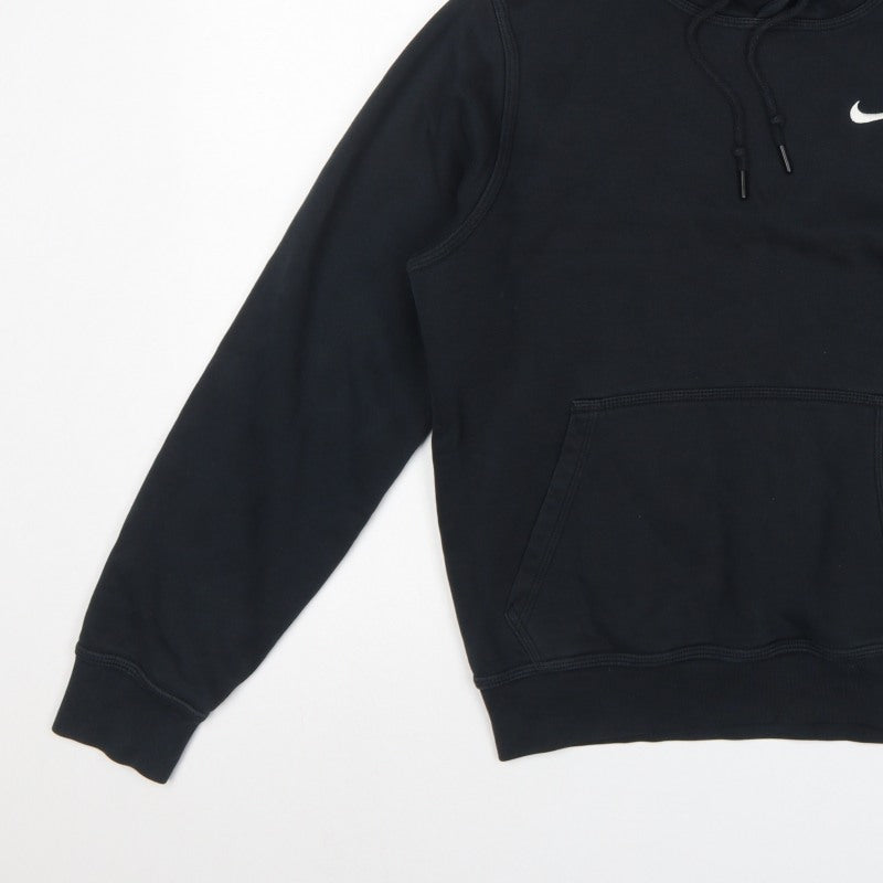 Nike Women’s Black XS Pullover Hoodie Logo Kangaroo Pocket