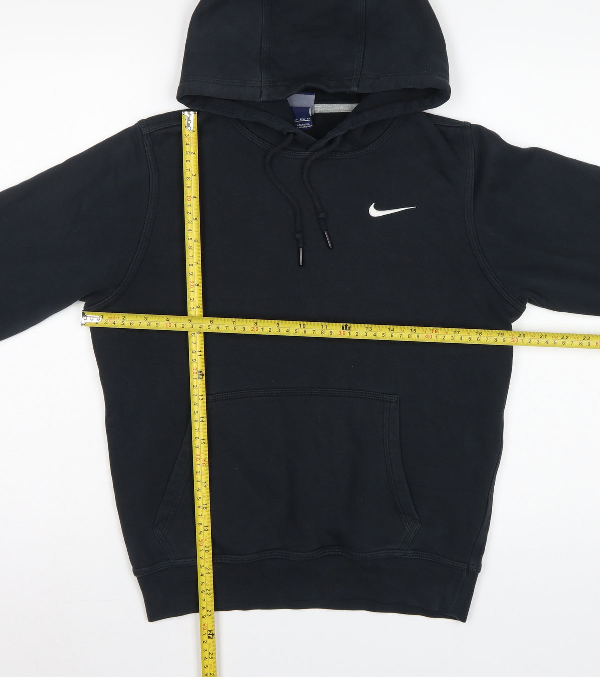 Nike Women’s Black XS Pullover Hoodie Logo Kangaroo Pocket