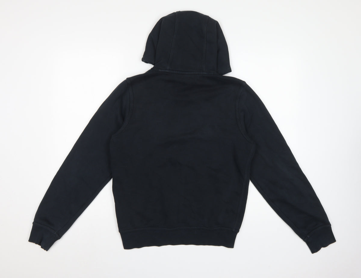 Nike Women’s Black XS Pullover Hoodie Logo Kangaroo Pocket