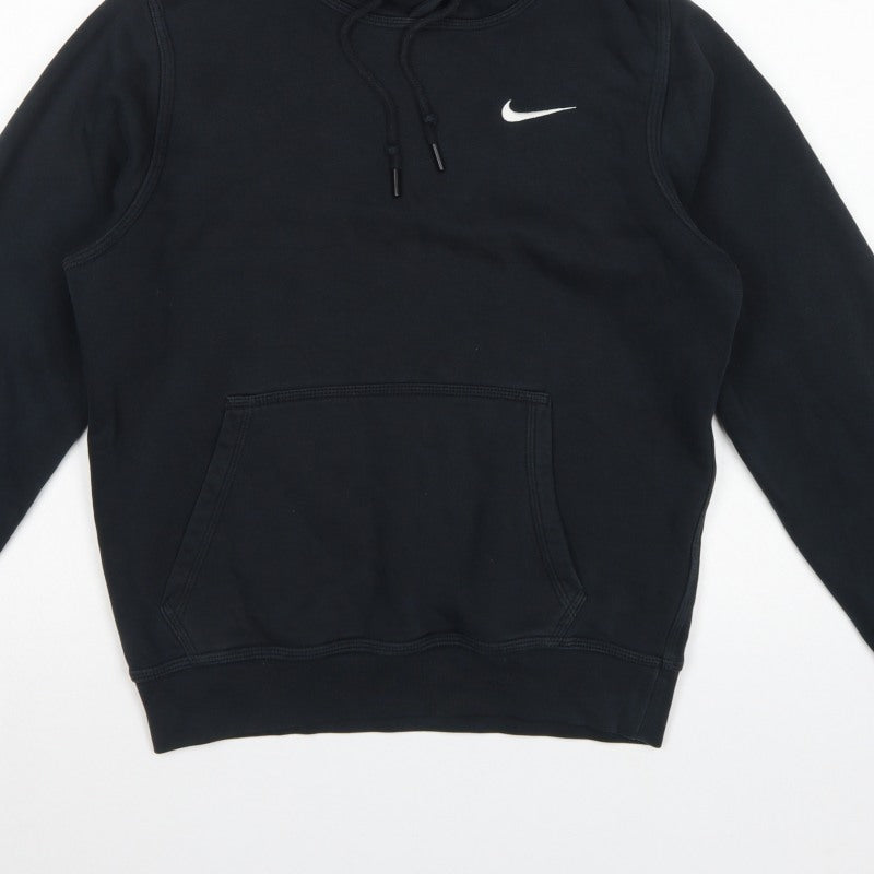 Nike Women’s Black XS Pullover Hoodie Logo Kangaroo Pocket