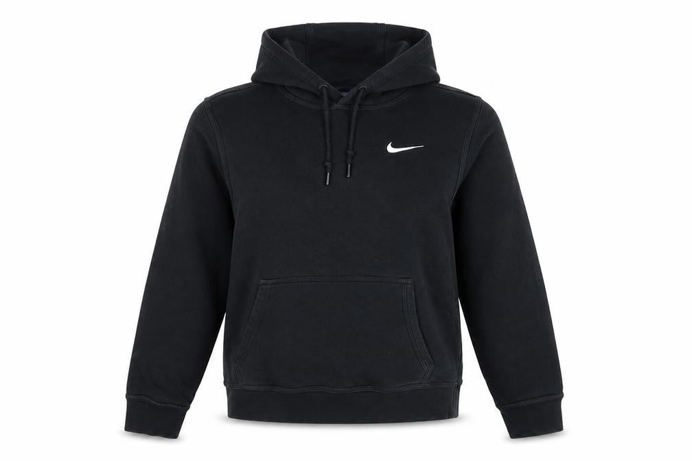 Nike Women’s Black XS Pullover Hoodie Logo Kangaroo Pocket