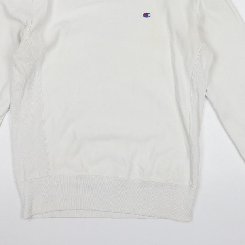 Champion Men’s Ivory XL Reverse Weave Crew Neck Pullover Sweatshirt