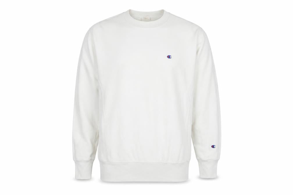 Champion Men’s Ivory XL Reverse Weave Crew Neck Pullover Sweatshirt