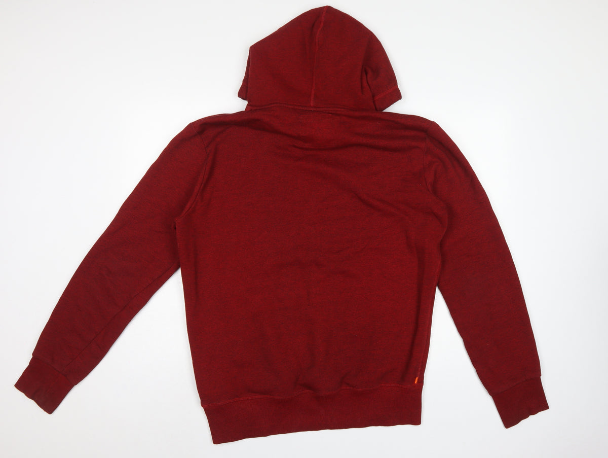 Superdry Men’s Red XL Vintage Logo Graphic Pullover Hoodie