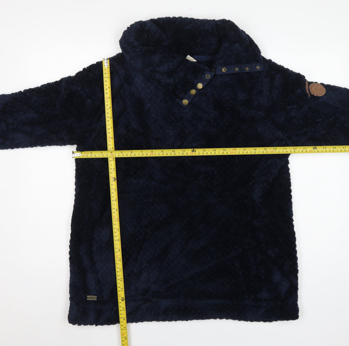 Regatta Women’s Blue UK 14 Hooded Fleece Snap Pullover