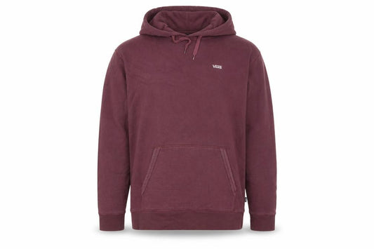 Vans Mens Red Large Pullover Hoodie Logo Fleece Skateboarding