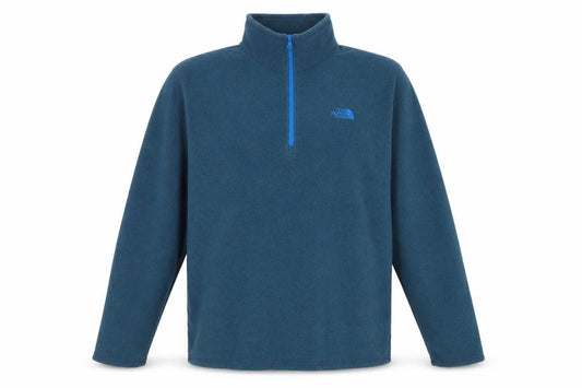 The North Face Men's Blue XL 1/4 Zip Fleece Pullover Sweatshirt