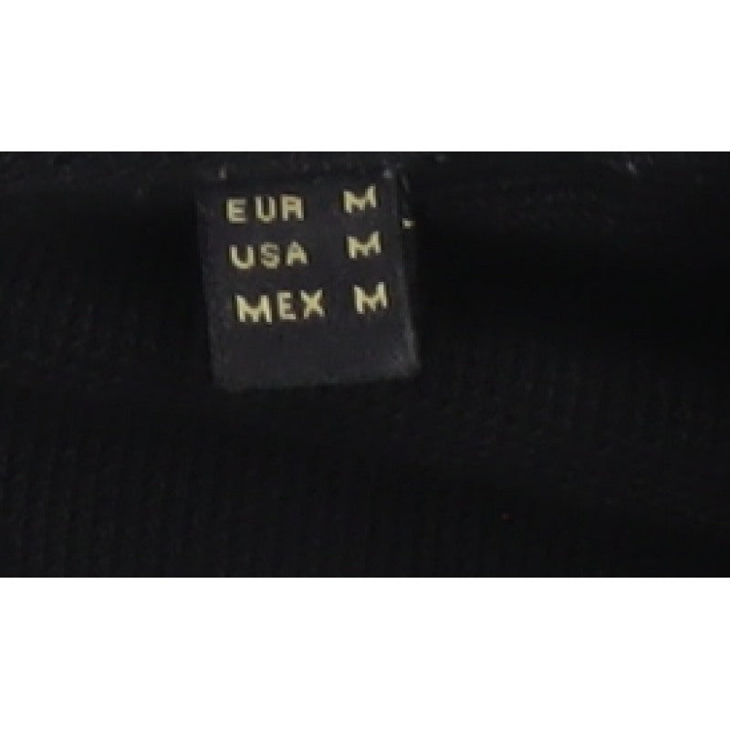 Massimo Dutti Men’s Black M Slim Fit Long Sleeve Button-Up Shirt