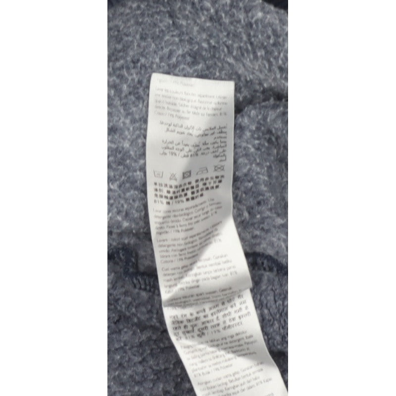 Jack Wills Women's Blue UK 12 Pullover Sweatshirt Embroidered Logo