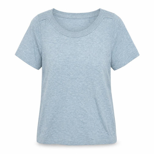 Next Women’s Blue UK 12 Basic Knit Short Sleeve Round Neck Top