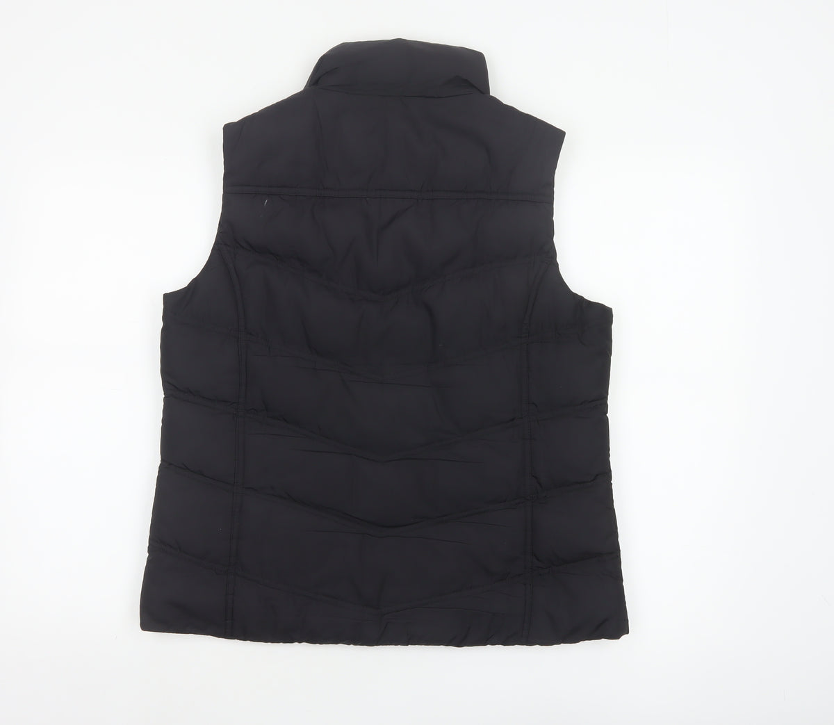 Cherokee Women Black Size 14 Padded Puffer Waistcoat