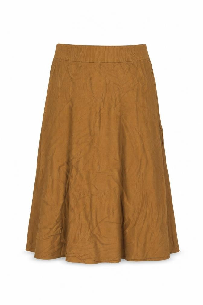 Marks & Spencer Women Brown Size 18 Flared Knit Midi Skirt