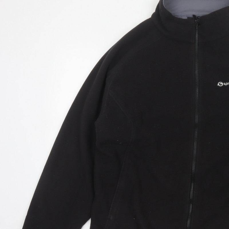 Sprayway Men’s Black XL TL Griffin Combi Fleece Full Zip Jacket