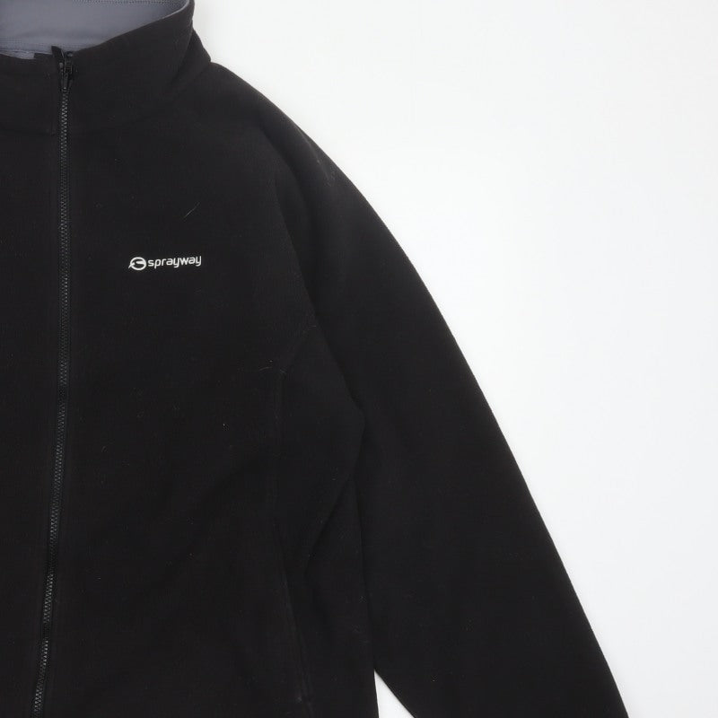 Sprayway Men’s Black XL TL Griffin Combi Fleece Full Zip Jacket
