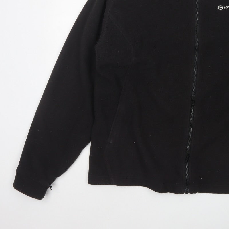 Sprayway Men’s Black XL TL Griffin Combi Fleece Full Zip Jacket