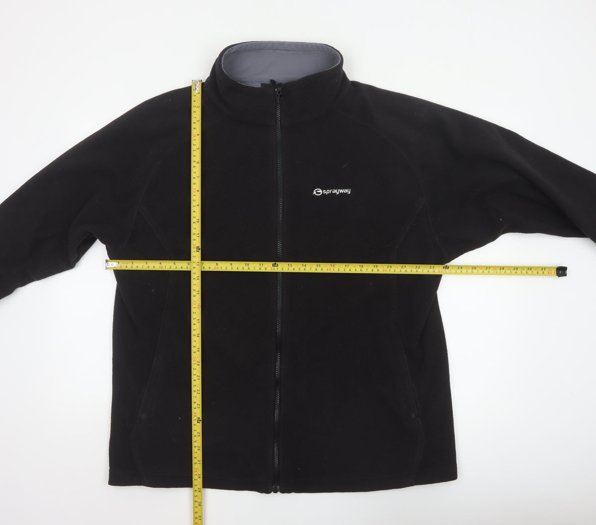 Sprayway Men’s Black XL TL Griffin Combi Fleece Full Zip Jacket