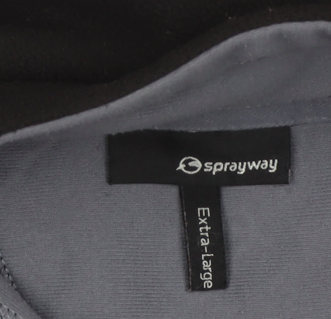 Sprayway Men’s Black XL TL Griffin Combi Fleece Full Zip Jacket
