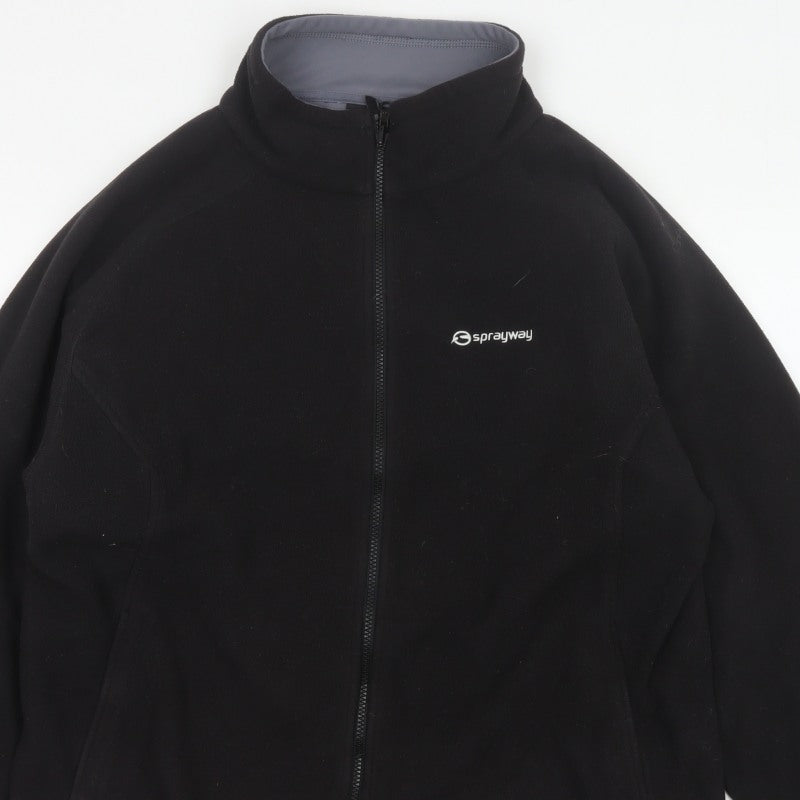 Sprayway Men’s Black XL TL Griffin Combi Fleece Full Zip Jacket