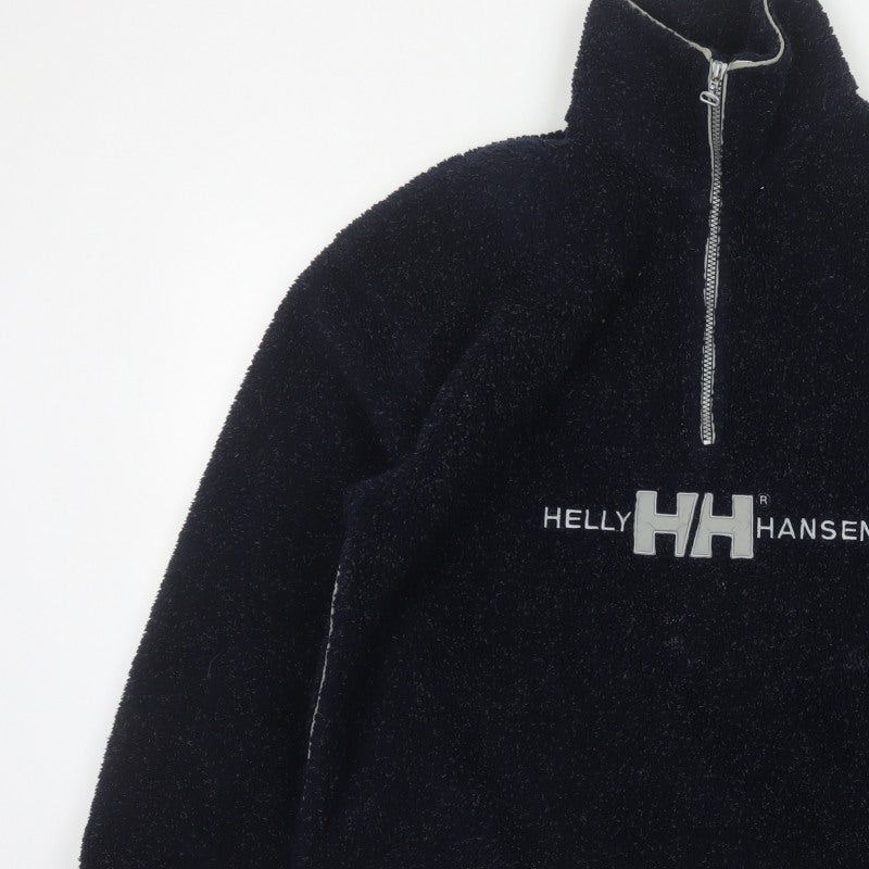 Helly Hansen Men’s Blue S 1/4 Zip Fleece Pullover Sweatshirt