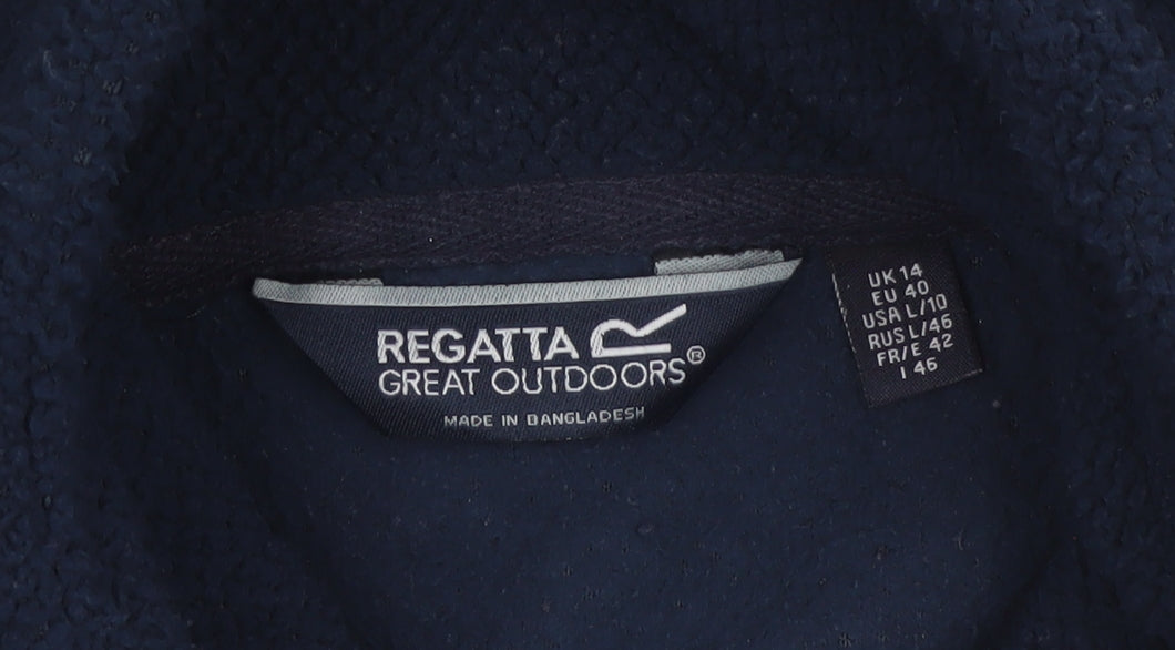 Regatta Women’s Blue UK 14 Fleece Full Zip Basic Jacket