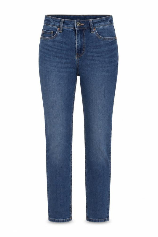 Marks & Spencer Women Blue UK 10 Slim Fit Skinny Stretch Jeans